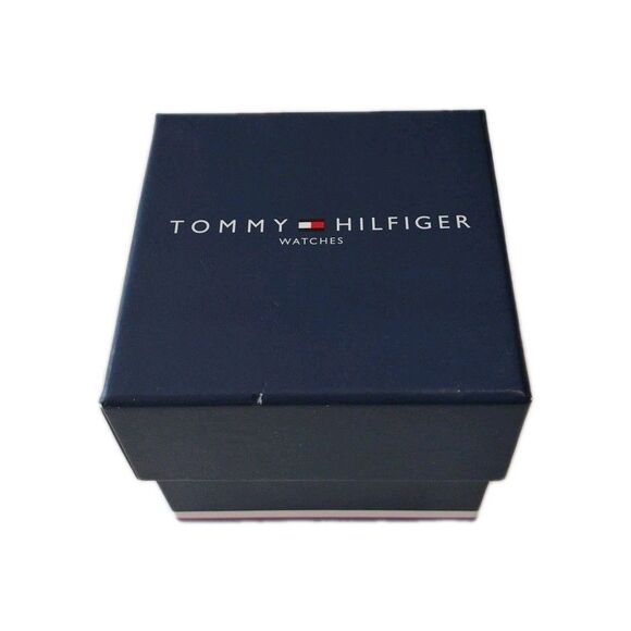Tommy Hilfiger Rose Gold Bezel Watch 1781853 Leather Band 2016 NEW BATTERY NIB - Picture 14 of 16